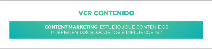 Content Marketing: Estudio - ¿Qué contenidos prefieren los blogueros e influencers